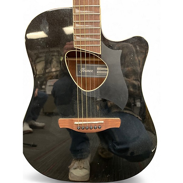 Used Ibanez ALT30 Altstar Black Acoustic Electric Guitar