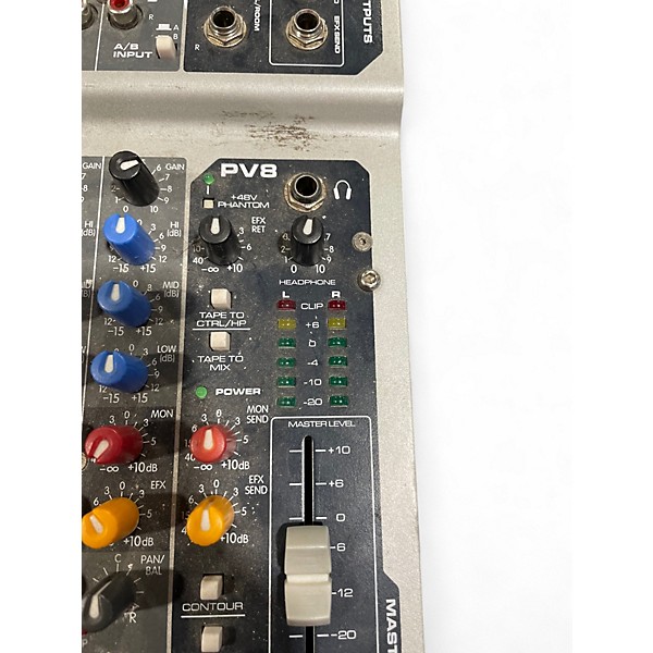 Used Peavey PV8 Powered Mixer