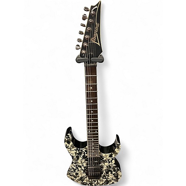 Used Ibanez RGA32 Digital Camo Solid Body Electric Guitar