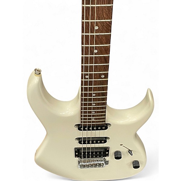 Used Ibanez EX140 White Solid Body Electric Guitar