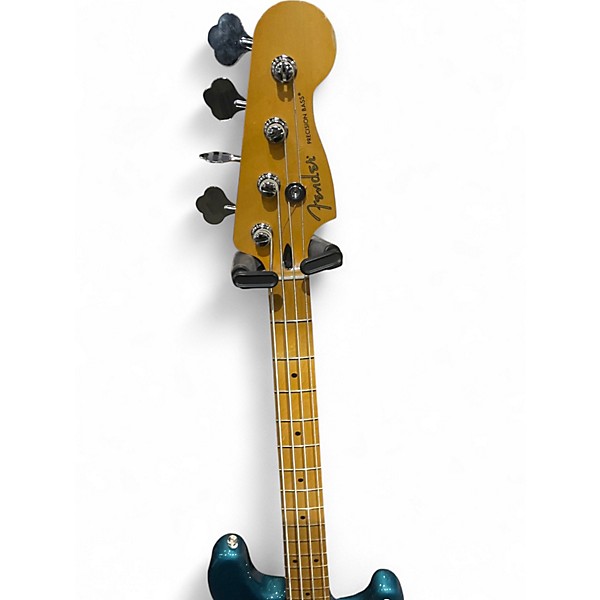 Used Fender Player Precision Bass Tropical Turquoise Electric Bass Guitar
