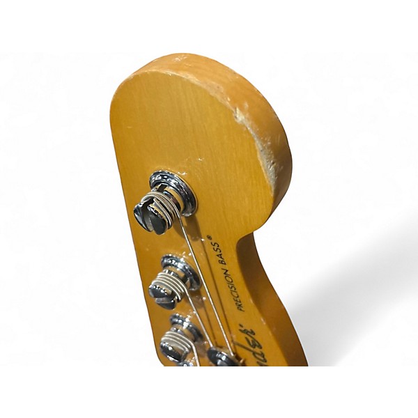 Used Fender Player Precision Bass Tropical Turquoise Electric Bass Guitar