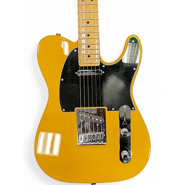 Used Fender PLAYER TELECASTER Butterscotch Solid Body Electric Guitar