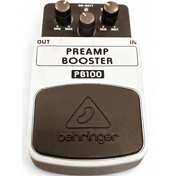 Used Behringer PB100 Preamp Booster Effect Pedal