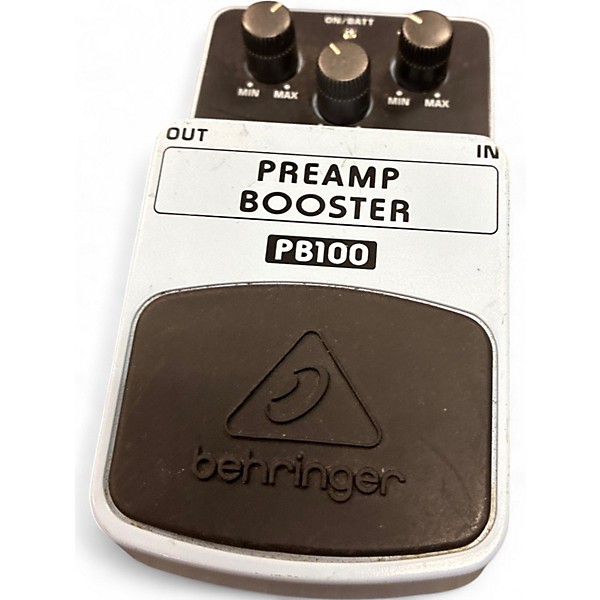 Used Behringer PB100 Preamp Booster Effect Pedal