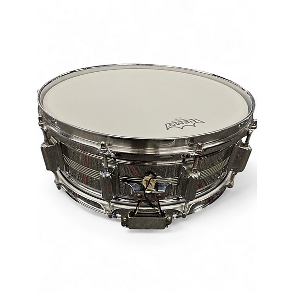 Used Dynasonic 14.25in CUSTOM BUILT SNARE Silver Drum