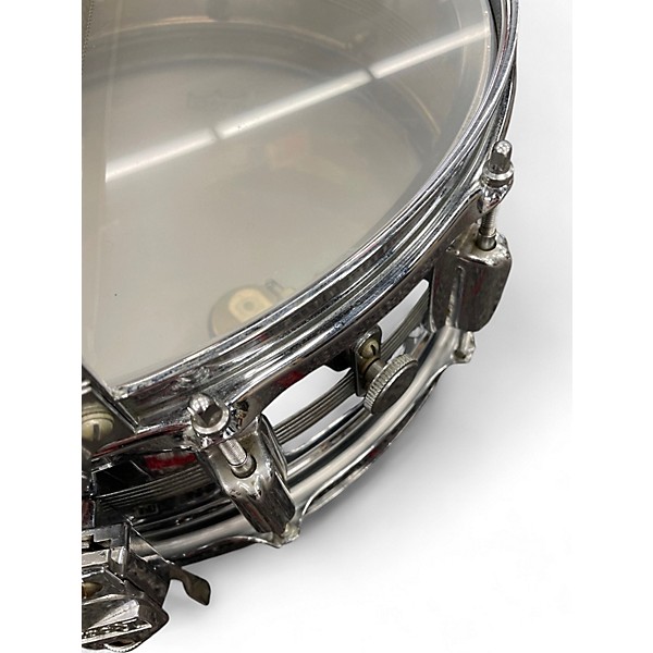 Used Dynasonic 14.25in CUSTOM BUILT SNARE Silver Drum
