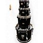 Used Yamaha 4 Piece Stage Custom RAVEN BLACK Drum Kit thumbnail