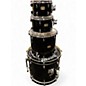 Used Yamaha 4 Piece Stage Custom RAVEN BLACK Drum Kit