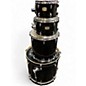 Used Yamaha 4 Piece Stage Custom RAVEN BLACK Drum Kit