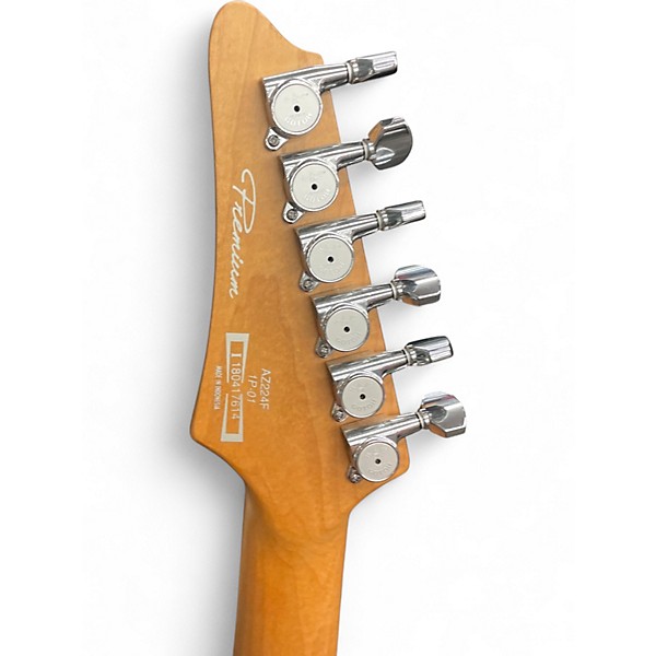 Used Ibanez AZ224F Burst Solid Body Electric Guitar