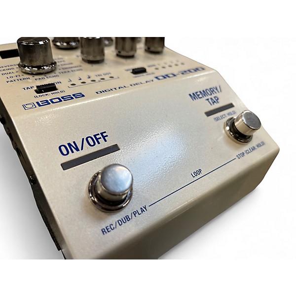 Used BOSS DD200 Digital Delay Effect Pedal