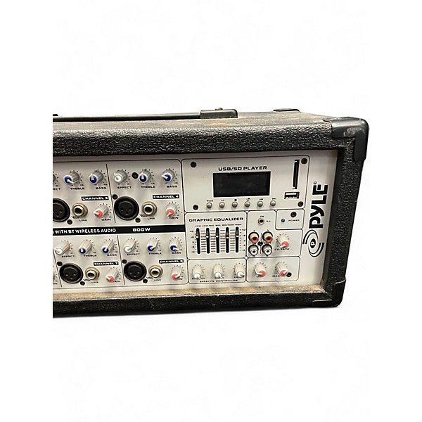 Used Pyle PMX840BT Powered Mixer