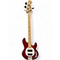 Used Sterling by Music Man RAY4 HH Candy Apple Red Electric Bass Guitar thumbnail