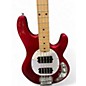Used Sterling by Music Man RAY4 HH Candy Apple Red Electric Bass Guitar