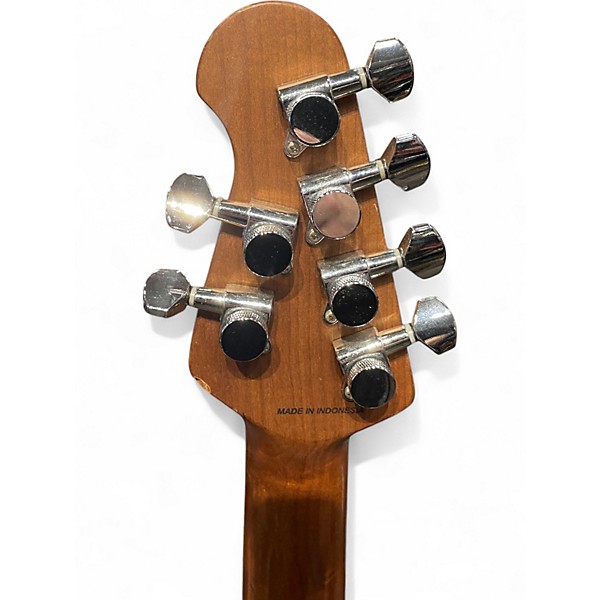 Used Sterling by Music Man SR50 Stingray Silvermist Solid Body Electric Guitar