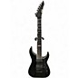 Used ESP E-II Horizon FR-7 7-String with Floyd Rose Black Solid Body Electric Guitar thumbnail