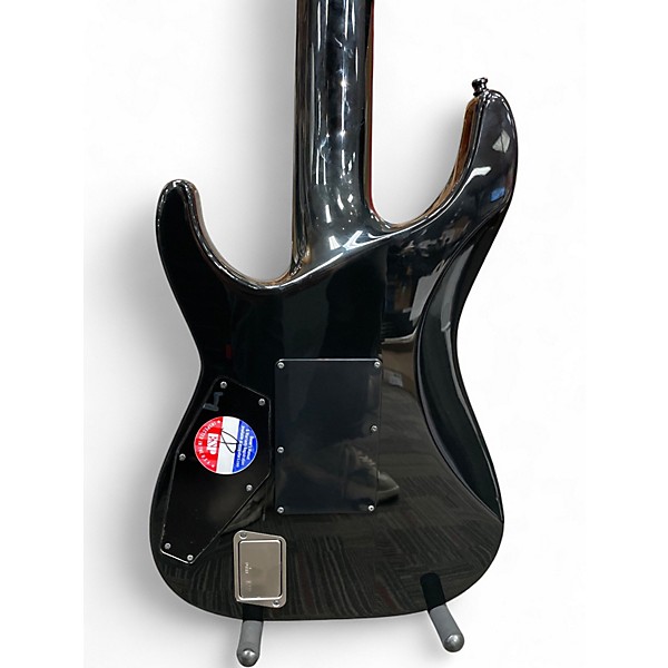 Used ESP E-II Horizon FR-7 7-String with Floyd Rose Black Solid Body Electric Guitar