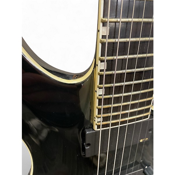 Used ESP E-II Horizon FR-7 7-String with Floyd Rose Black Solid Body Electric Guitar