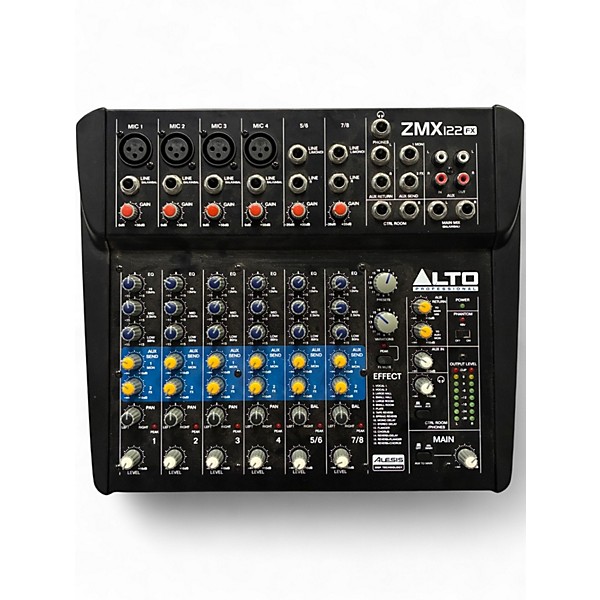 Used Alesis ZMX122FX Powered Mixer