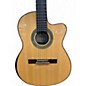 Used Alvarez AC70Hce Natural Classical Acoustic Electric Guitar