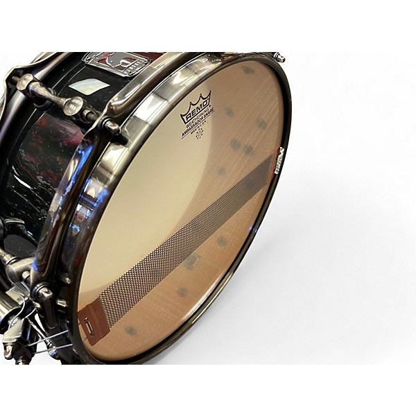 Used Mapex 14in black widow maple Black Drum