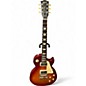 Used 2019 Gibson Les Paul Tribute cherry burst Solid Body Electric Guitar thumbnail