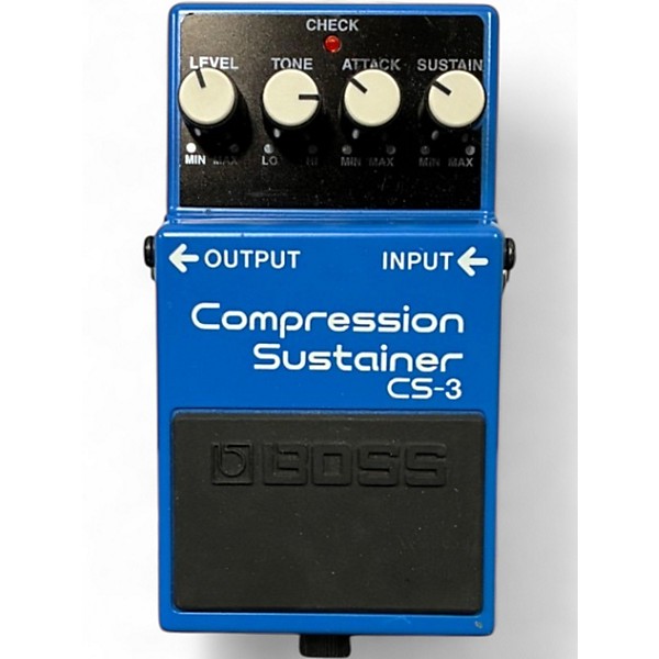 Used BOSS CS3 Compressor Sustainer Effect Pedal