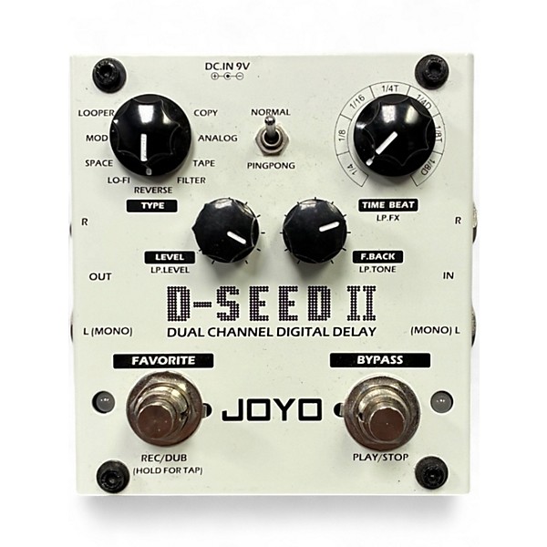 Used Joyo D seed 2 Effect Pedal