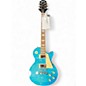 Used Epiphone standard les paul  Blue Solid Body Electric Guitar thumbnail