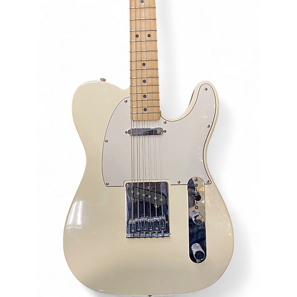 Used Fender Standard Telecaster Arctic White Solid Body Electric Guitar