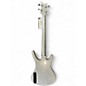 Used Musicvox  MI-5 Silver Sparkle Electric Bass Guitar