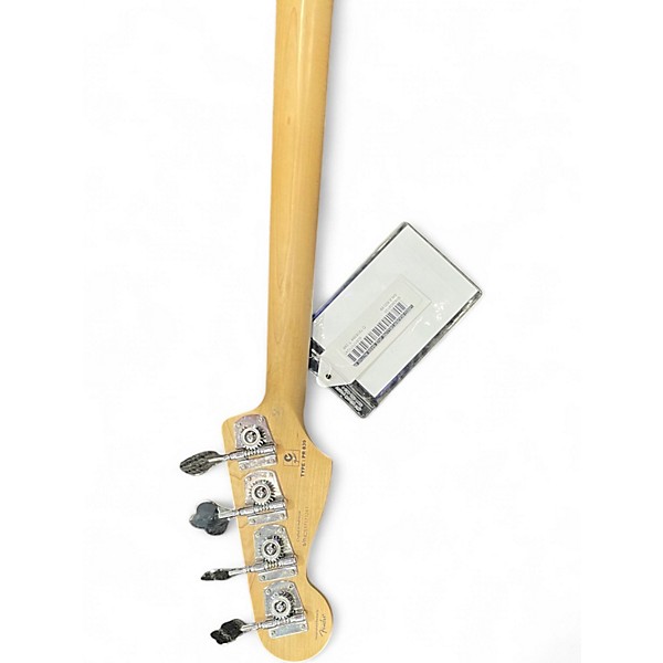 Used Squier Deluxe Jazz Bass Active Black Electric Bass Guitar