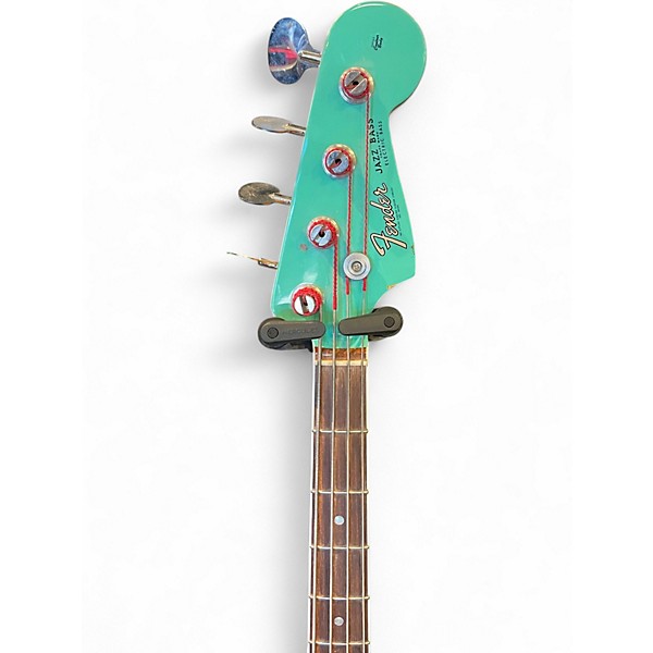 Used Fender American Vintage II Jazz Bass Seafoam Green Electric Bass Guitar