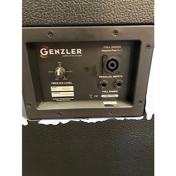Used Genzler Amplification NC-212T Bass Cabinet