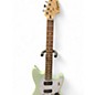 Used Squier Bullet Mustang HH Surf Green Solid Body Electric Guitar