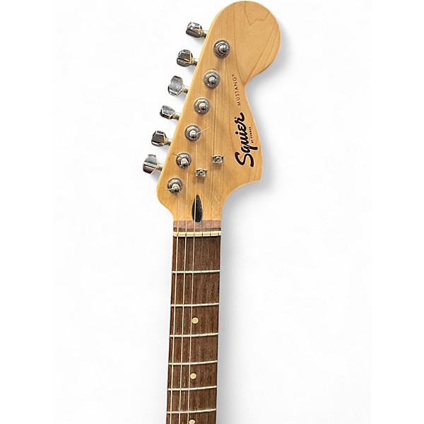 Used Squier Bullet Mustang HH Surf Green Solid Body Electric Guitar