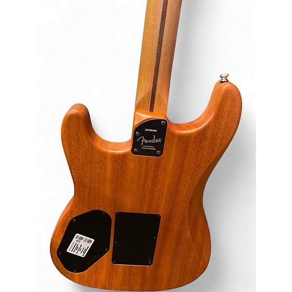 Used Fender American Acoustasonic Telecaster Natural Acoustic Electric Guitar