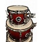 Used Crush Drums & Percussion 5 Piece Sublime E3 Maple Orange Sparkle Red Fade Drum Kit