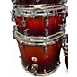 Used Crush Drums & Percussion 5 Piece Sublime E3 Maple Orange Sparkle Red Fade Drum Kit