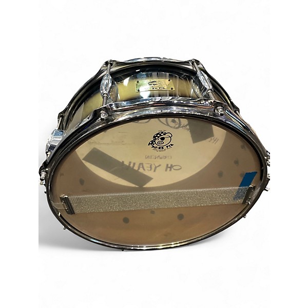 Used Pork Pie 14in HIP PIG GOLD DUCO Drum