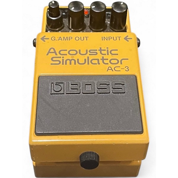 Used BOSS AC3 Acoustic Simulator Effect Pedal
