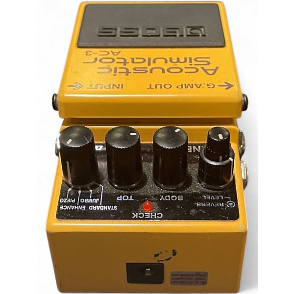 Used BOSS AC3 Acoustic Simulator Effect Pedal