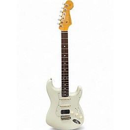 Used 2019 Fender 1960's Journeyman Strat Olympic White Solid Body Electric Guitar