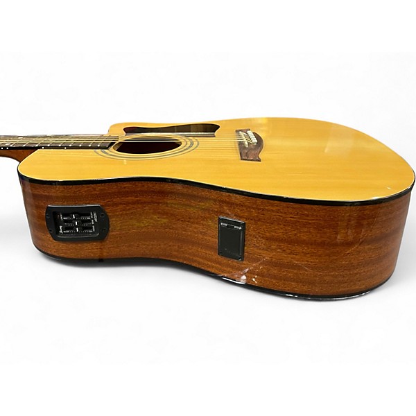Used Ibanez V70CE Natural Acoustic Electric Guitar