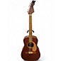 Used Fender Malibu CE Burgundy Acoustic Electric Guitar thumbnail