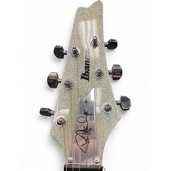 Used Ibanez Paul Stanley PS60-SSL Silver Sparkle Solid Body Electric Guitar