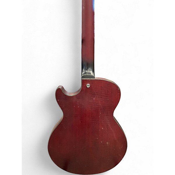 Used Ibanez AGS83BZ Wine Red Hollow Body Electric Guitar