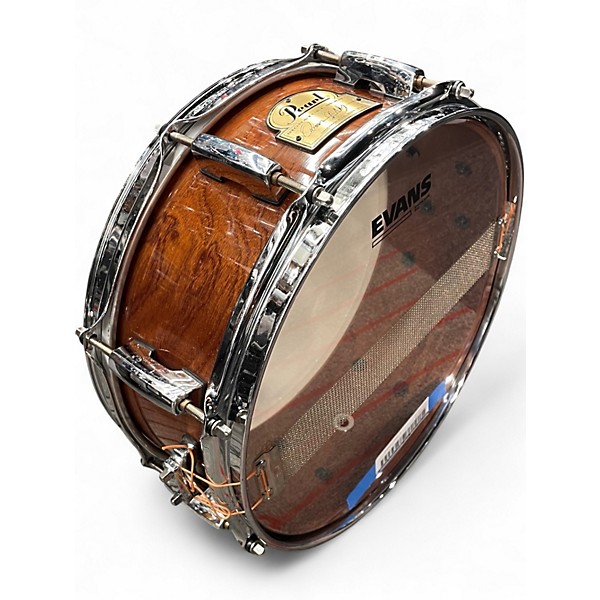 Used 1999 Pearl 13X5 Omar Hakim Snare Mahogany Drum