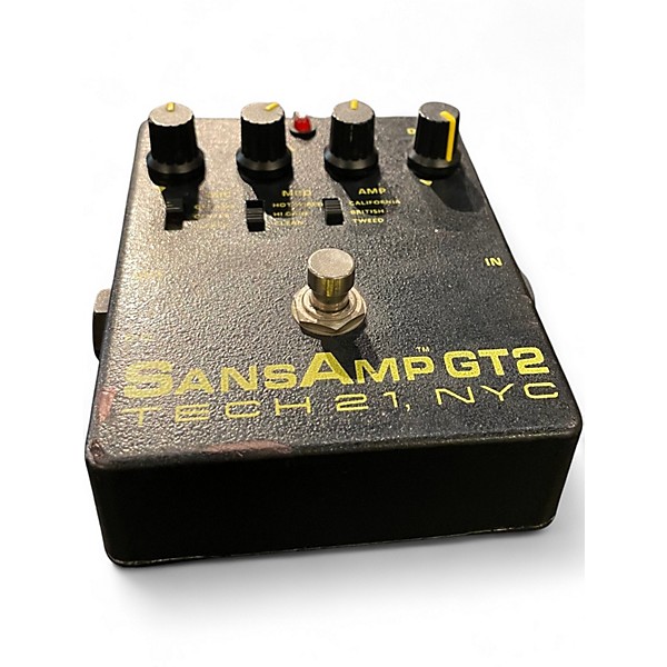 Used Tech 21 sans amp gt2 Effect Pedal